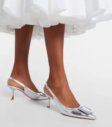 Roger Vivier Viv' In The City 65 slingback pumps | Thumbnail 6 Roger Vivier Viv' In The City 65 slingback pumps | Thumbnail 6