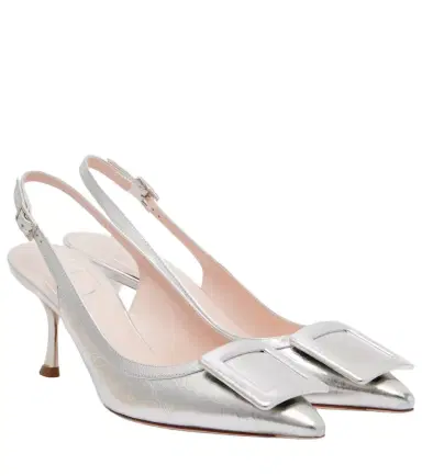 Roger Vivier Viv' In The City 65 slingback pumps | Thumbnail 1 Roger Vivier Viv' In The City 65 slingback pumps | Thumbnail 1