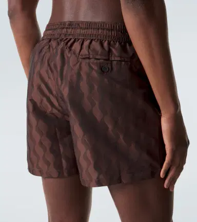 Frescobol Carioca Rio jacquard swim trunks | Thumbnail 3 Frescobol Carioca Rio jacquard swim trunks | Thumbnail 3