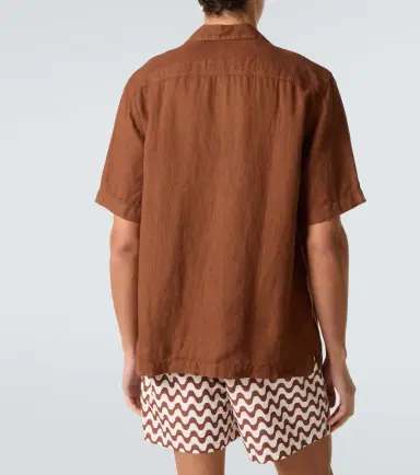Frescobol Carioca Angelo linen shirt | Thumbnail 6 Frescobol Carioca Angelo linen shirt | Thumbnail 6