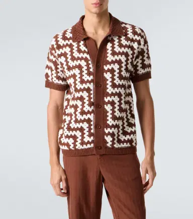 Frescobol Carioca Pinto crochet cotton cardigan | Thumbnail 2 Frescobol Carioca Pinto crochet cotton cardigan | Thumbnail 2