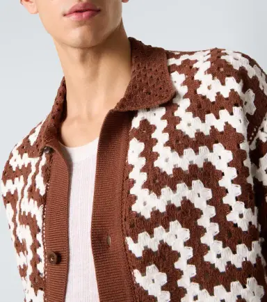 Frescobol Carioca Pinto crochet cotton cardigan | Thumbnail 3 Frescobol Carioca Pinto crochet cotton cardigan | Thumbnail 3