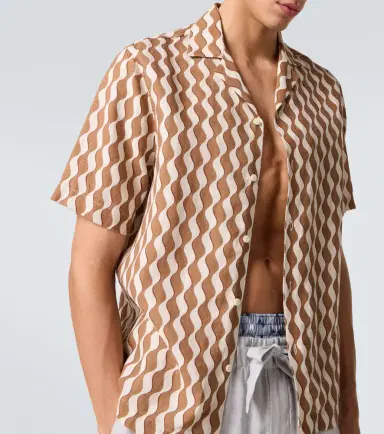Frescobol Carioca Roberto printed linen shirt | Thumbnail 2 Frescobol Carioca Roberto printed linen shirt | Thumbnail 2