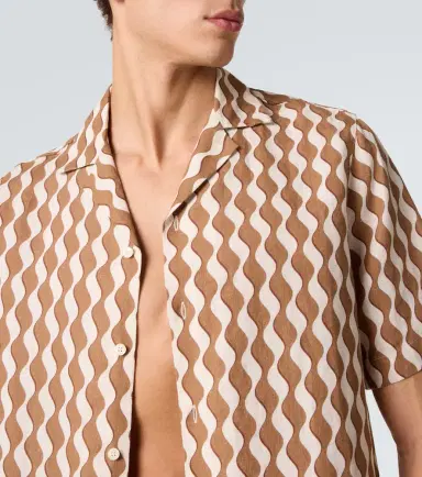 Frescobol Carioca Roberto printed linen shirt | Thumbnail 4 Frescobol Carioca Roberto printed linen shirt | Thumbnail 4