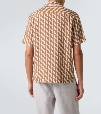 Frescobol Carioca Roberto printed linen shirt | Thumbnail 6 Frescobol Carioca Roberto printed linen shirt | Thumbnail 6