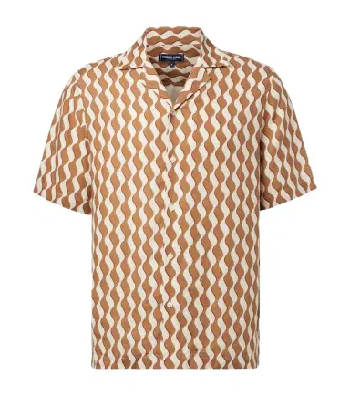 Frescobol Carioca Roberto printed linen shirt | Thumbnail 1 Frescobol Carioca Roberto printed linen shirt | Thumbnail 1