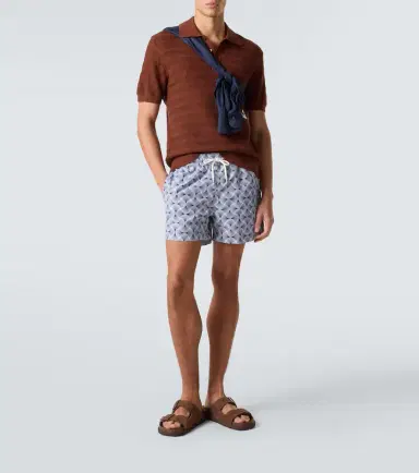 Frescobol Carioca Vidal knit cotton polo shirt | Thumbnail 3 Frescobol Carioca Vidal knit cotton polo shirt | Thumbnail 3