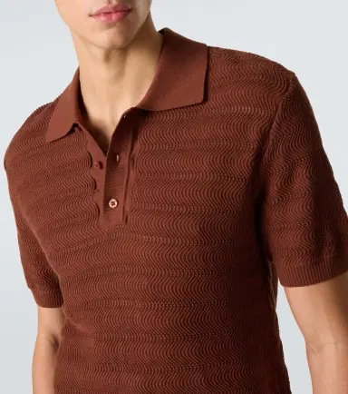 Frescobol Carioca Vidal knit cotton polo shirt | Thumbnail 5 Frescobol Carioca Vidal knit cotton polo shirt | Thumbnail 5
