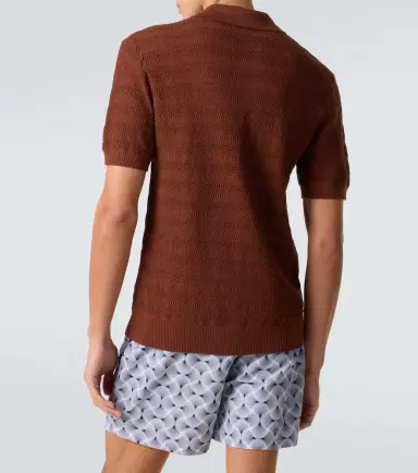 Frescobol Carioca Vidal knit cotton polo shirt | Thumbnail 6 Frescobol Carioca Vidal knit cotton polo shirt | Thumbnail 6