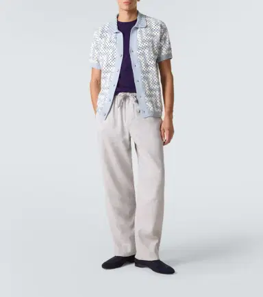 Frescobol Carioca Luan linen and cotton-blend straight pants | Thumbnail 6 Frescobol Carioca Luan linen and cotton-blend straight pants | Thumbnail 6