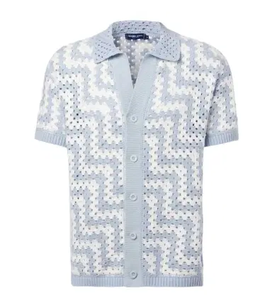 Frescobol Carioca Pinto crochet cotton cardigan | Thumbnail 1 Frescobol Carioca Pinto crochet cotton cardigan | Thumbnail 1