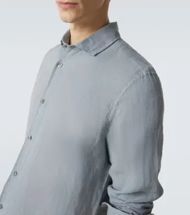 Frescobol Carioca Antonio linen shirt | Thumbnail 4 Frescobol Carioca Antonio linen shirt | Thumbnail 4