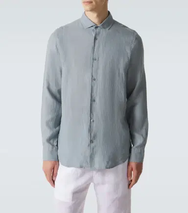 Frescobol Carioca Antonio linen shirt | Thumbnail 7 Frescobol Carioca Antonio linen shirt | Thumbnail 7