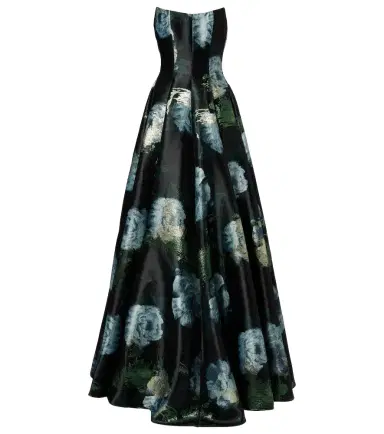 Markarian Laila floral brocade bustier gown | Thumbnail 1 Markarian Laila floral brocade bustier gown | Thumbnail 1