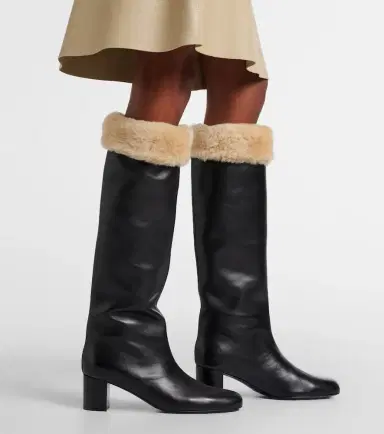 TOTEME Downtown leather knee-high boots | Thumbnail 5 TOTEME Downtown leather knee-high boots | Thumbnail 5