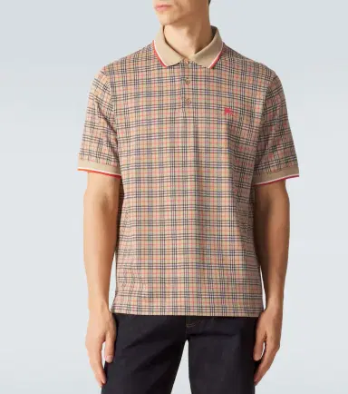 Burberry Check polo shirt | Thumbnail 2 Burberry Check polo shirt | Thumbnail 2