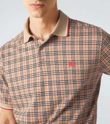 Burberry Check polo shirt | Thumbnail 3 Burberry Check polo shirt | Thumbnail 3