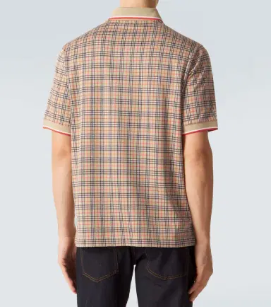 Burberry Check polo shirt | Thumbnail 4 Burberry Check polo shirt | Thumbnail 4