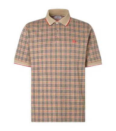 Burberry Check polo shirt | Thumbnail 1 Burberry Check polo shirt | Thumbnail 1