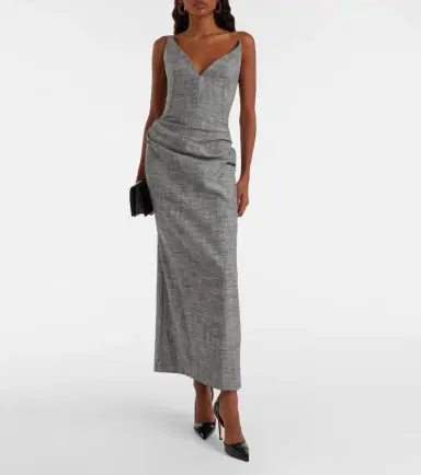 Maticevski Saucy Minx cotton midi dress | Thumbnail 5 Maticevski Saucy Minx cotton midi dress | Thumbnail 5