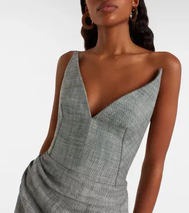 Maticevski Saucy Minx cotton midi dress | Thumbnail 6 Maticevski Saucy Minx cotton midi dress | Thumbnail 6