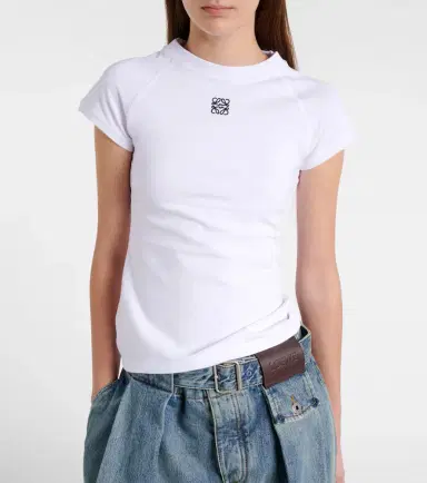 Loewe Anagram cotton-blend T-shirt | Thumbnail 2 Loewe Anagram cotton-blend T-shirt | Thumbnail 2