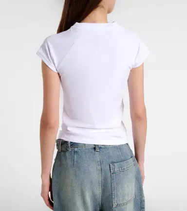 Loewe Anagram cotton-blend T-shirt | Thumbnail 4 Loewe Anagram cotton-blend T-shirt | Thumbnail 4
