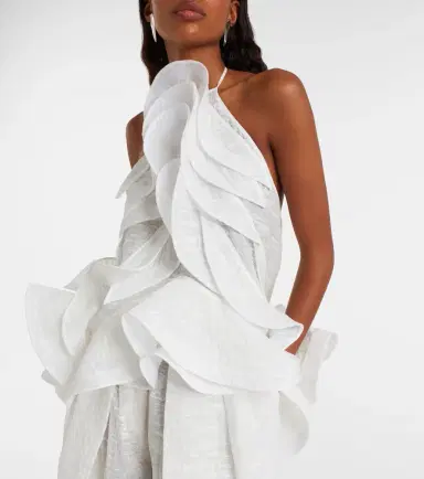 Maticevski Étoile Wave ruffled top | Thumbnail 3 Maticevski Étoile Wave ruffled top | Thumbnail 3