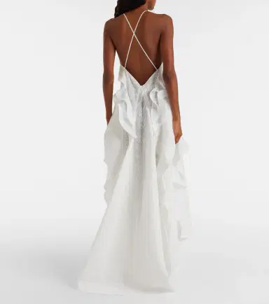 Maticevski Délice Wave ruffled maxi dress | Thumbnail 6 Maticevski Délice Wave ruffled maxi dress | Thumbnail 6
