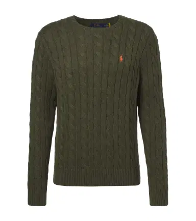 Polo Ralph Lauren Cable-knit cotton sweater | Thumbnail 1 Polo Ralph Lauren Cable-knit cotton sweater | Thumbnail 1
