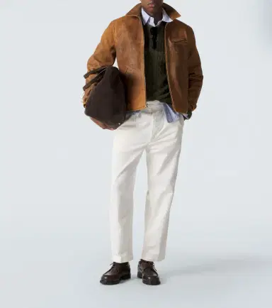 Polo Ralph Lauren Cotton twill tapered pants | Thumbnail 2 Polo Ralph Lauren Cotton twill tapered pants | Thumbnail 2