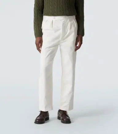 Polo Ralph Lauren Cotton twill tapered pants | Thumbnail 3 Polo Ralph Lauren Cotton twill tapered pants | Thumbnail 3