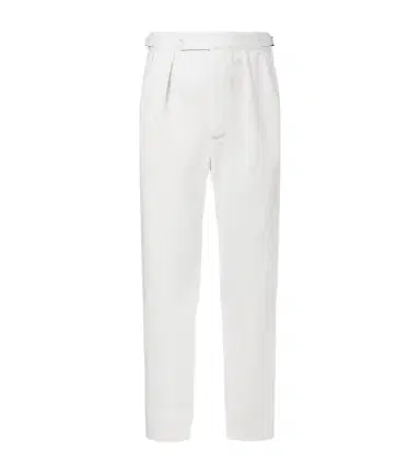 Polo Ralph Lauren Cotton twill tapered pants | Thumbnail 1 Polo Ralph Lauren Cotton twill tapered pants | Thumbnail 1