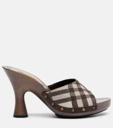Burberry Check sandals | Thumbnail 3 Burberry Check sandals | Thumbnail 3