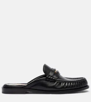 Burberry Leather mules | Thumbnail 3 Burberry Leather mules | Thumbnail 3