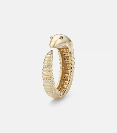 Yvonne Léon Yvonne Léon Écrevisse 9kt gold ring with diamonds | Thumbnail 2 Yvonne Léon Yvonne Léon Écrevisse 9kt gold ring with diamonds | Thumbnail 2
