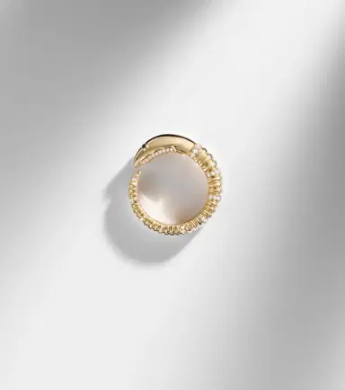 Yvonne Léon Yvonne Léon Écrevisse 9kt gold ring with diamonds | Thumbnail 5 Yvonne Léon Yvonne Léon Écrevisse 9kt gold ring with diamonds | Thumbnail 5