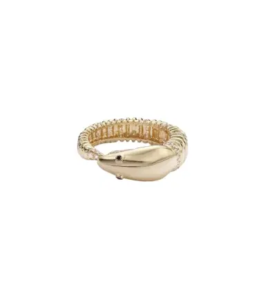 Yvonne Léon Yvonne Léon Écrevisse 9kt gold ring with diamonds | Thumbnail 1 Yvonne Léon Yvonne Léon Écrevisse 9kt gold ring with diamonds | Thumbnail 1
