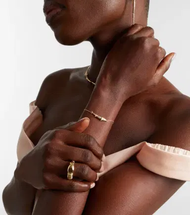 Yvonne Léon Yvonne Léon Marlin 9kt gold chain bracelet with diamonds | Thumbnail 2 Yvonne Léon Yvonne Léon Marlin 9kt gold chain bracelet with diamonds | Thumbnail 2