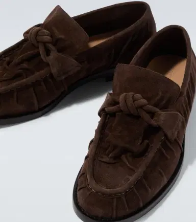 Bottega Veneta Astaire Knot suede loafers | Thumbnail 3 Bottega Veneta Astaire Knot suede loafers | Thumbnail 3