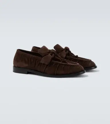 Bottega Veneta Astaire Knot suede loafers | Thumbnail 4 Bottega Veneta Astaire Knot suede loafers | Thumbnail 4