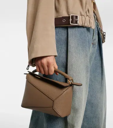 Loewe Puzzle Edge Mini leather top-handle bag | Thumbnail 7 Loewe Puzzle Edge Mini leather top-handle bag | Thumbnail 7