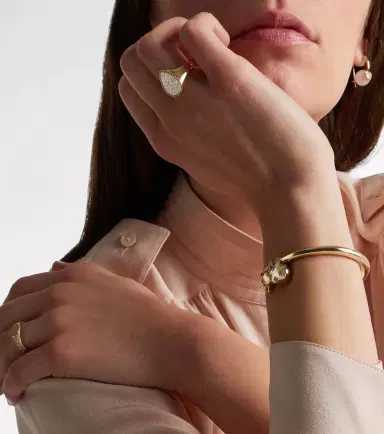 Yvonne Léon Yvonne Léon Koala 9kt gold bracelet with diamonds and enamel | Thumbnail 3 Yvonne Léon Yvonne Léon Koala 9kt gold bracelet with diamonds and enamel | Thumbnail 3