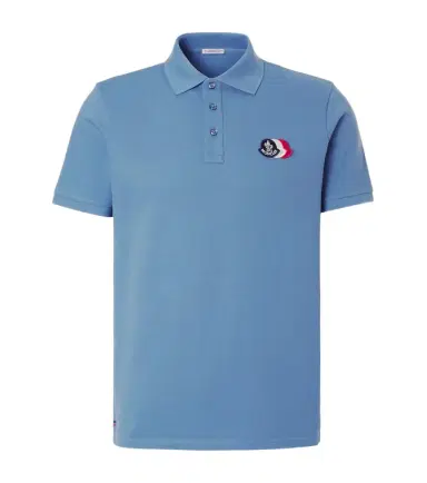 Moncler ogo cotton piqué polo shirt | Thumbnail 1 Moncler ogo cotton piqué polo shirt | Thumbnail 1