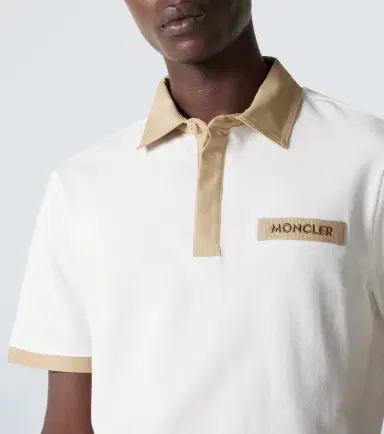 Moncler ogo cotton piqué polo shirt | Thumbnail 6 Moncler ogo cotton piqué polo shirt | Thumbnail 6