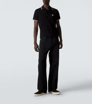 Moncler Cotton piqué polo shirt | Thumbnail 4 Moncler Cotton piqué polo shirt | Thumbnail 4