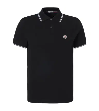 Moncler Cotton piqué polo shirt | Thumbnail 1 Moncler Cotton piqué polo shirt | Thumbnail 1