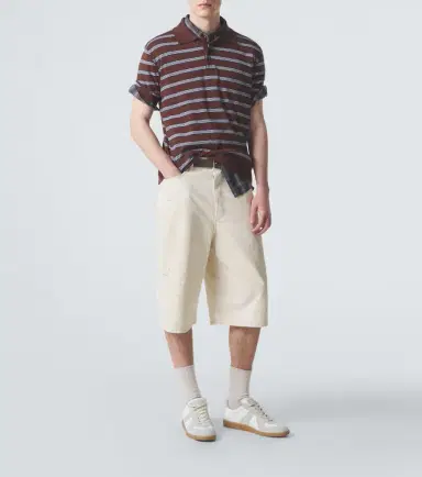 Moncler Striped cotton polo shirt | Thumbnail 3 Moncler Striped cotton polo shirt | Thumbnail 3