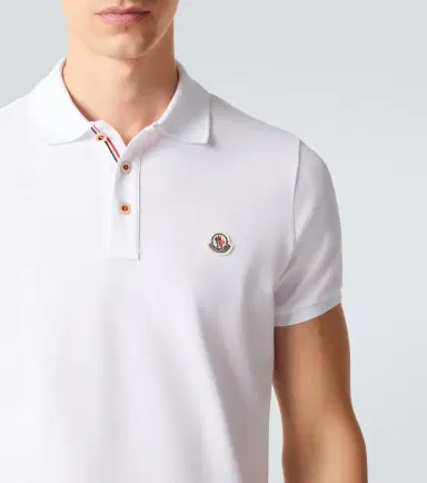 Moncler Cotton piqué polo shirt | Thumbnail 3 Moncler Cotton piqué polo shirt | Thumbnail 3