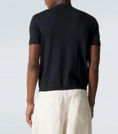 Moncler Silk and cotton T-shirt | Thumbnail 3 Moncler Silk and cotton T-shirt | Thumbnail 3